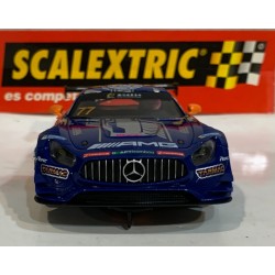 SLOT CAR SCX SCALEXTRIC U10501S300 MERCEDES AMG GT3 -77 TARMAC MARKO ENGEL