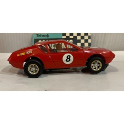 SLOT CAR TRIANG SCALEXTRIC C28  RENAULT ALPINE A310 ROJO -8 ROJO