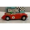 SLOT CAR TRIANG SCALEXTRIC C-74 AUSTIN HEALEY 3000 -1 ROJO