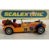 SLOT CAR SCX SUPERSLOT H2231 CATERHAM 7 -28 COMMA  SCALEXTRIC UK