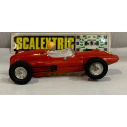 SLOT CAR SCALEXTRIC EXIN C-38 COOPER CLIMAX -26 F1 GUIA MOVIL ROJO TEJA MEXICO