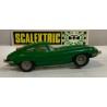 SLOT CAR SCX SCALEXTRIC EXIN C-34 JAGUAR E TYPE VERDE HECHO EN MEXICO