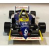 SLOT CAR SCALEAUTO SC-6269 WILLIAMS ELF FV14 -6 F1 CANON 90-97 RICARDO PATRESSE
