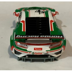 SLOT CAR SCALEAUTO SC-6307R HONDA NSX -30 BLACPAIN 2018 CASTROL