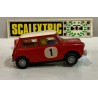 SLOT CAR SCX SCALEXTRIC EXIN C-45 MINI COOPER -1 ROJO  PILOTO CASCO JET