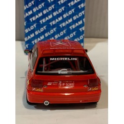 SLOT CAR TEAM SLOT 13302 CITROEN ZX KIT CAR -1 RALLYE CAJA CANTABRIA 1997 PURAS