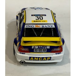 SLOT CAR SCALEAUTO SC-6367R MITSUBISHI LANCER EVO V -30 CATALUNYA '98 TRELLES