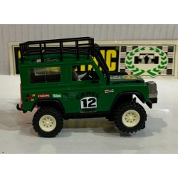SLOT CAR SCX SCALEXTRIC EXIN STS 2205 LAND ROVER -12 TT 4x4 CAMEL VERDE