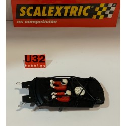 SLOT CAR SCX SCALEXTRIC  INTERIOR COPKIT FORD FOCUS WRC  REF 6058