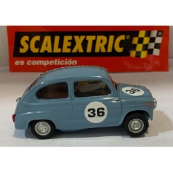 SLOT CAR SCX SCALEXTRIC SEAT 600 -36 AZUL (DEL PACK 40 ANIVERSARIO REF 6904)