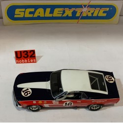 SLOT CAR SCX CALEXTRIC 2402 FORD MUSTANG BOSS '69 - 16 GEORGE FOLLMER