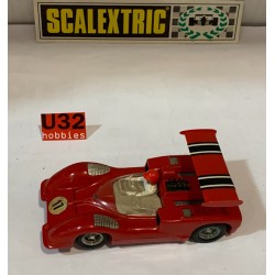 SLOT CAR SCX SCALEXTRIC EXIN C-40 CHAPARRAL GT -17 ROJO