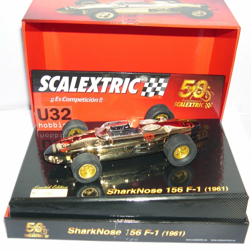 SCALEXTRIC A10106S300 FERRARI 156 SHARKNOSE F1 1961 50 ANIVERSARIO LTED.ED. MB