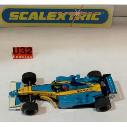 SLOT CAR SCX SCALEXTRIC C2398 RENAULT R23 -8 F1 FERNANDO ALONSO