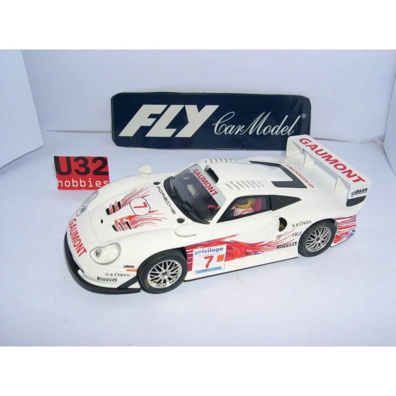 SLOT CAR FLY COLECCION CRIN PORSCHE 911 GT1 EVO -7 BGTC 1969 MINT  LTED.ED.