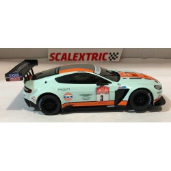 SLOT CAR SCX SCALEXTRIC U10428S300 ASTON MARTIN VANTAGE GT3 -3 GULF