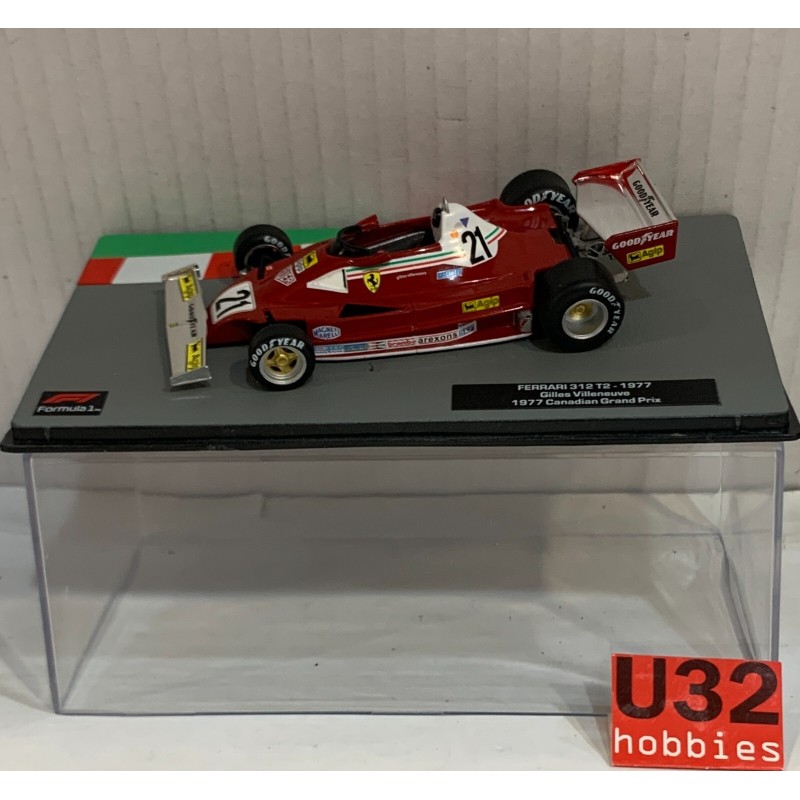 IXO SALVAT FERRARI 312 T2 -21 F1 1977 CANADIAN GRAND PRIX GILLES VILLENEUVE
