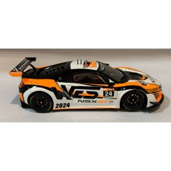 SLOT CAR SCALEAUTO SC-6337 HONDA NSX GT3 -24 ESPECIAL CAMPEONATO WES 2024