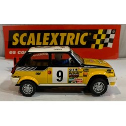 SLOT CAR SCX SCALEXTRIC PLANETA  RENAULT 5 COPA -9 ELF PARIS