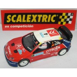 SCALEXTRIC CITROEN XSARA WRC  -4 SAINZ TRAC.TRASERA  ONLY IN SETS.MINT UNBOXED