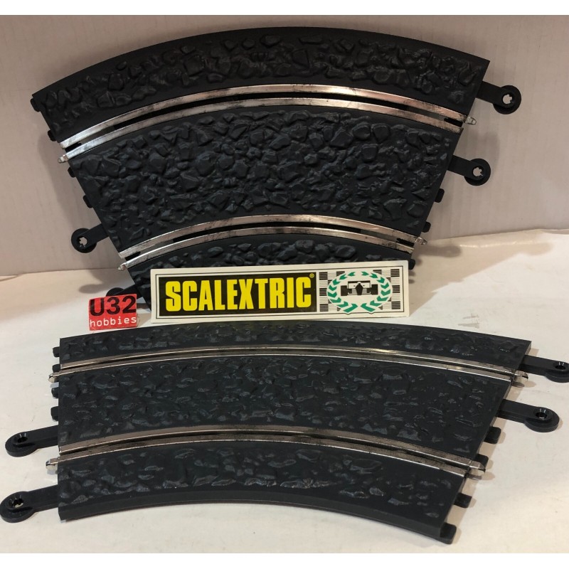 SCALEXTRIC CURVA STANDARD TT RAID PRIMERA SERIE 2 UNIDADES