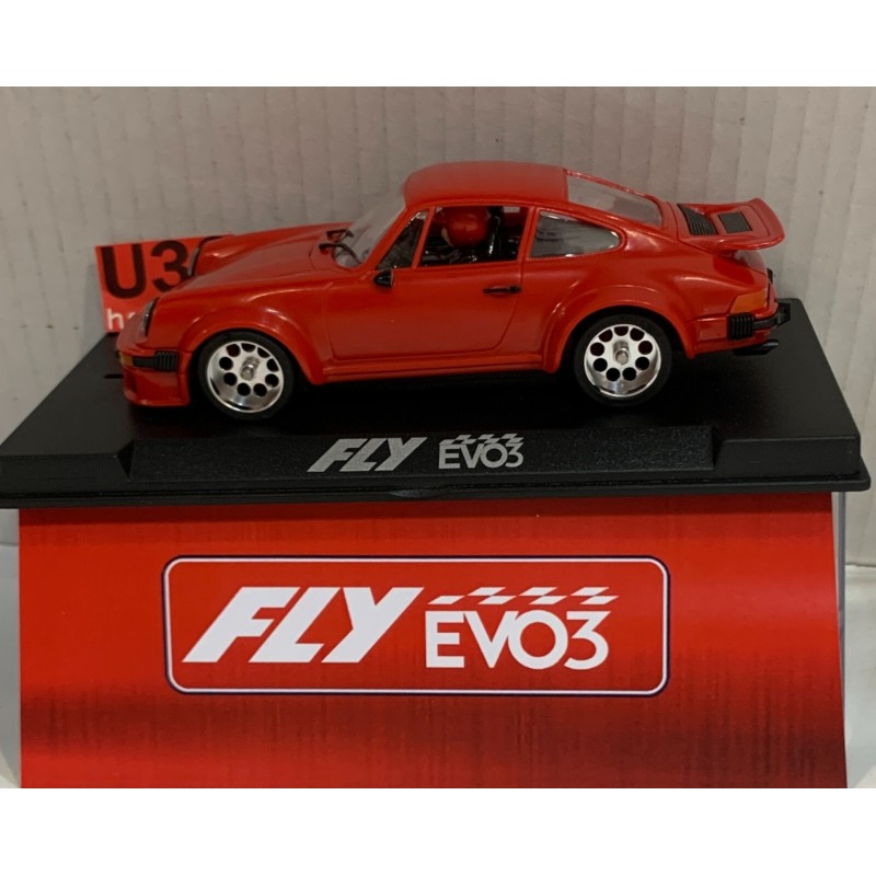 SLOT CAR FLY EVO3 R2002 PORSCHE 911 RACING COMPETICION ROJO