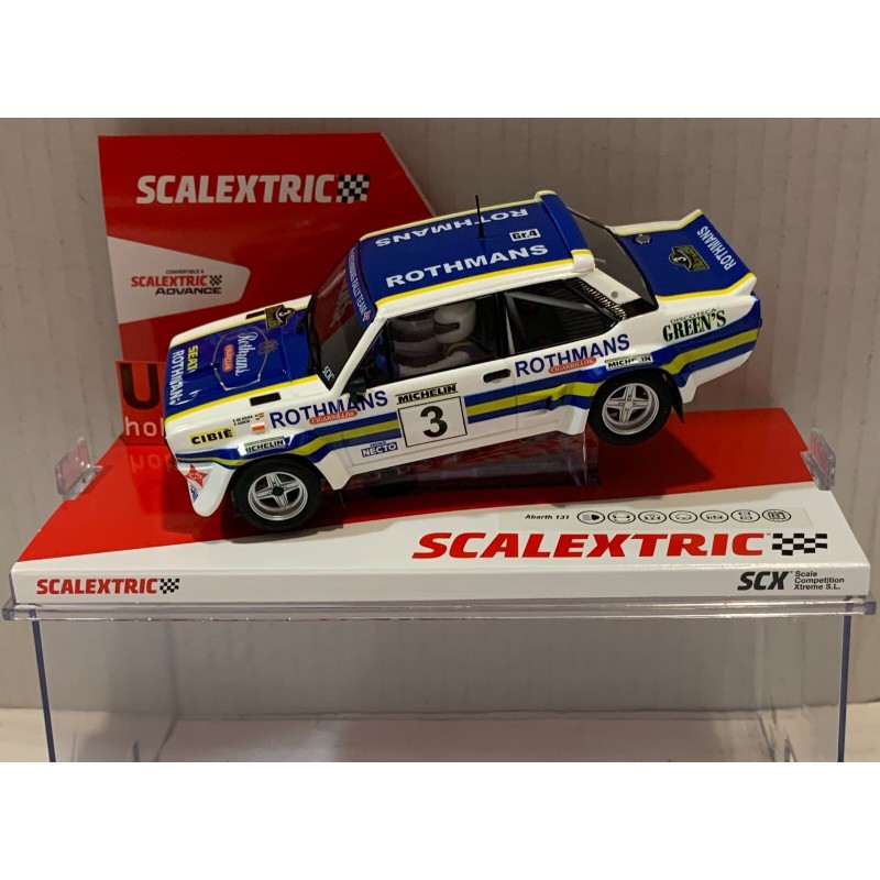 SLOT CAR SCX SCALEXTRIC U10549S300 FIAT SEAT  131 ABARTH -3 TALAVERA 1982 SOUSA