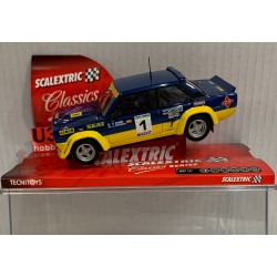 SLOT CAR SCX SCALEXTRIC 6297 FIAT SEAT  131 ABARTH -1 A.ZANINI-J.PETISCO