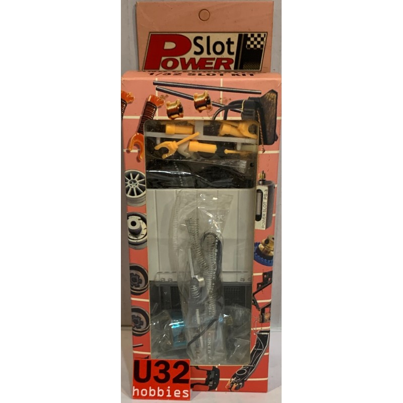 SLOT CAR POWER SLOT 86051 HUMMER H1 PICK UP KIT WHITE
