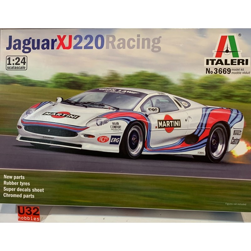 ITALERI 3669 KIT 1/24 JAGUAR XJ220 RACING MARTINI