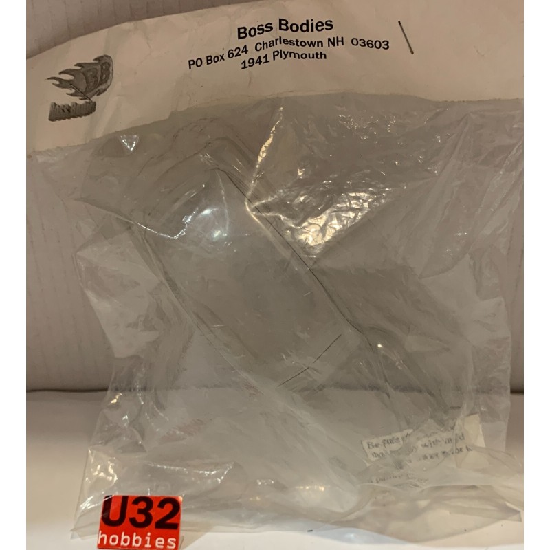 BOSS BODIES  CARROCERIA 1/32 PLYMOUTH 1941 LEXAN