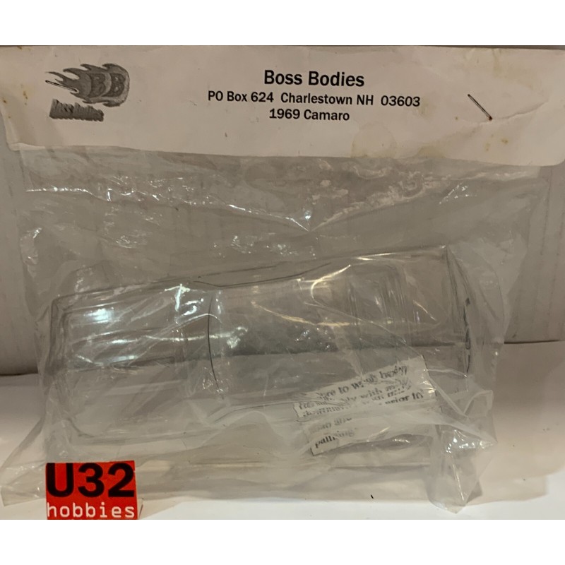 BOSS BODIES CARROCERIA 1/32 CAMARO 1969 LEXAN