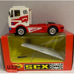 SLOT CAR SCX SCALEXTRIC MATCHBOX 83650 CAMION TRUCK MERCEDES -65 ANTAR