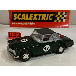 SLOT CAR SCX SCALEXTRIC ALTAYA MERCEDES 250SL -12 VERDE