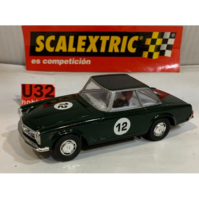 SLOT CAR SCX SCALEXTRIC ALTAYA MERCEDES 250SL -12 VERDE