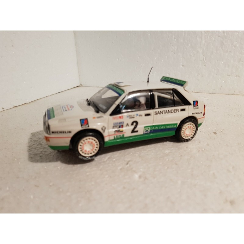 SLOT CAR SCX ALTAYA LANCIA DELTA INTEGRALE -2XXIV RALLY OSONA '92  J.PURAS