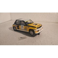 SLOT CAR SCALEXTRIC ALTAYA RALLYES ESPAÑA RENAULT 5 TURBO -7 R COSTA BRAVA '82