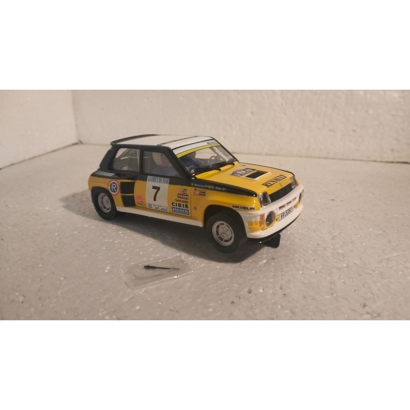 SLOT CAR SCALEXTRIC ALTAYA RALLYES ESPAÑA RENAULT 5 TURBO -7 R COSTA BRAVA '82