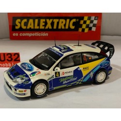 SLOT CAR SCX SCALEXTRIC SPAIN ALTAYA FORD FOCUS WRC -4 DANI SOLA