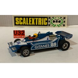 SLOT CAR SCX SCALEXTRIC EXIN C-4060 LIGIER JS-11  F1  -28 AZUL OSCURO