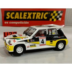 SLOT CAR SCX SCALEXTRIC ALTAYA RENAULT 5 MAXI TURBO -4 PPE DE ASTURIAS C.SAINZ