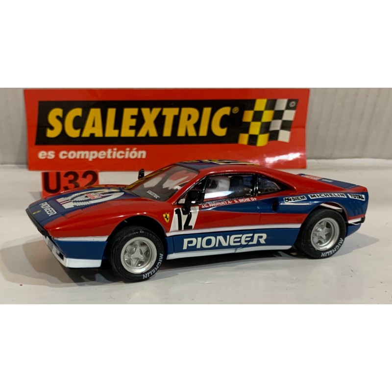 SLOT CAR SCX SCALEXTRIC ALTAYA FERRARI 250 GTO -12 PIONEER J.C.ANDRUET-S.BICHE