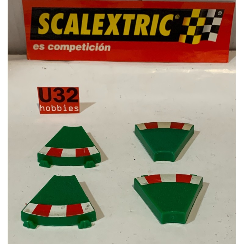 SCALEXTRIC BORDE CURVA INTERIOR PARA INTERIOR 4UNIDADES