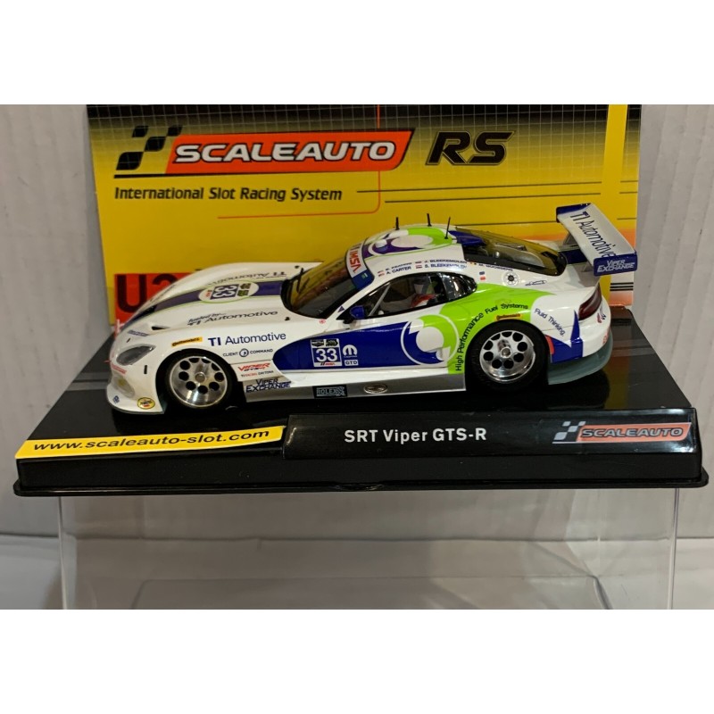 SLOT CAR SCALEAUTO SC-6107RS SRT VIPER -33 24H.DAYTONA 2015 B.KREATING-A.CARTER