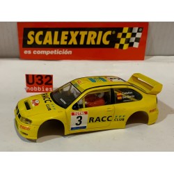SLOT CAR SCX SCALEXTRIC CARROCERIA SEAT CORDOBA WRC -3 RACC CAÑELLAS