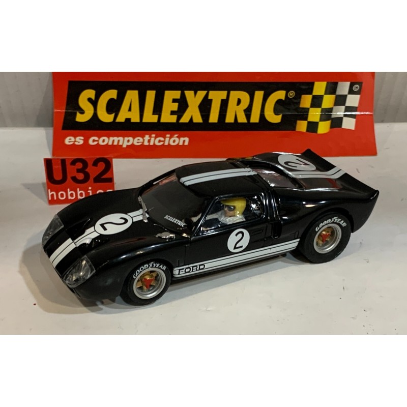 SLOT CAR SCX SCALEXTRIC PLANETA FORD GT 40  -2 WINER LE MANS 1966 McLAREN/AMON