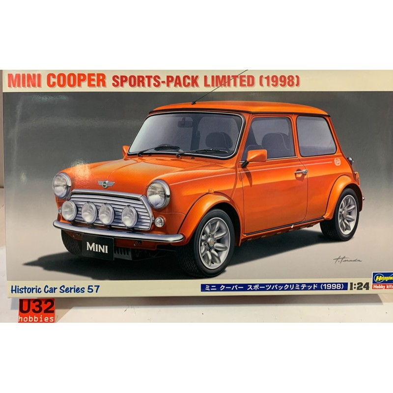 HASEGAWA 21157 KIT 1/24 MINI COOPER SPORTS PACK LIMITED 1998