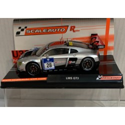 SLOT CAR SCALEAUTO SC-6163R AUDI R8 LMS GT3 -28 MIES-MULLER-SANDSTROM-VANTHOOR