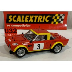 SLOT CAR SCX SCALEXTRIC 6189 FIAT 124 SPYDER -3 M.VERINI