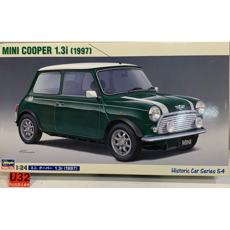 HASEGAWA 21154 KIT 1/24 MINI COOPER 1.3I 1997 HISTORIC CAR SERIES 54
